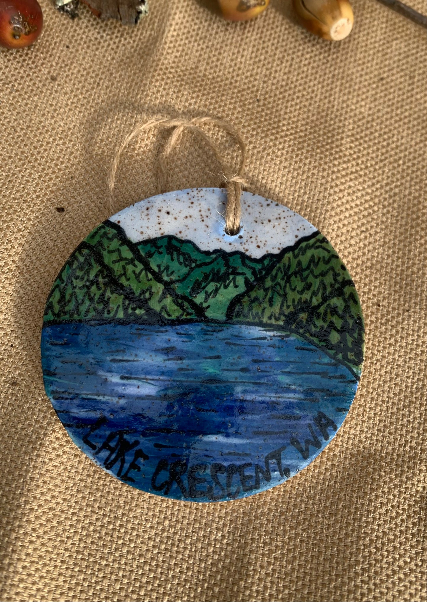 Lake Crescent - Ornament