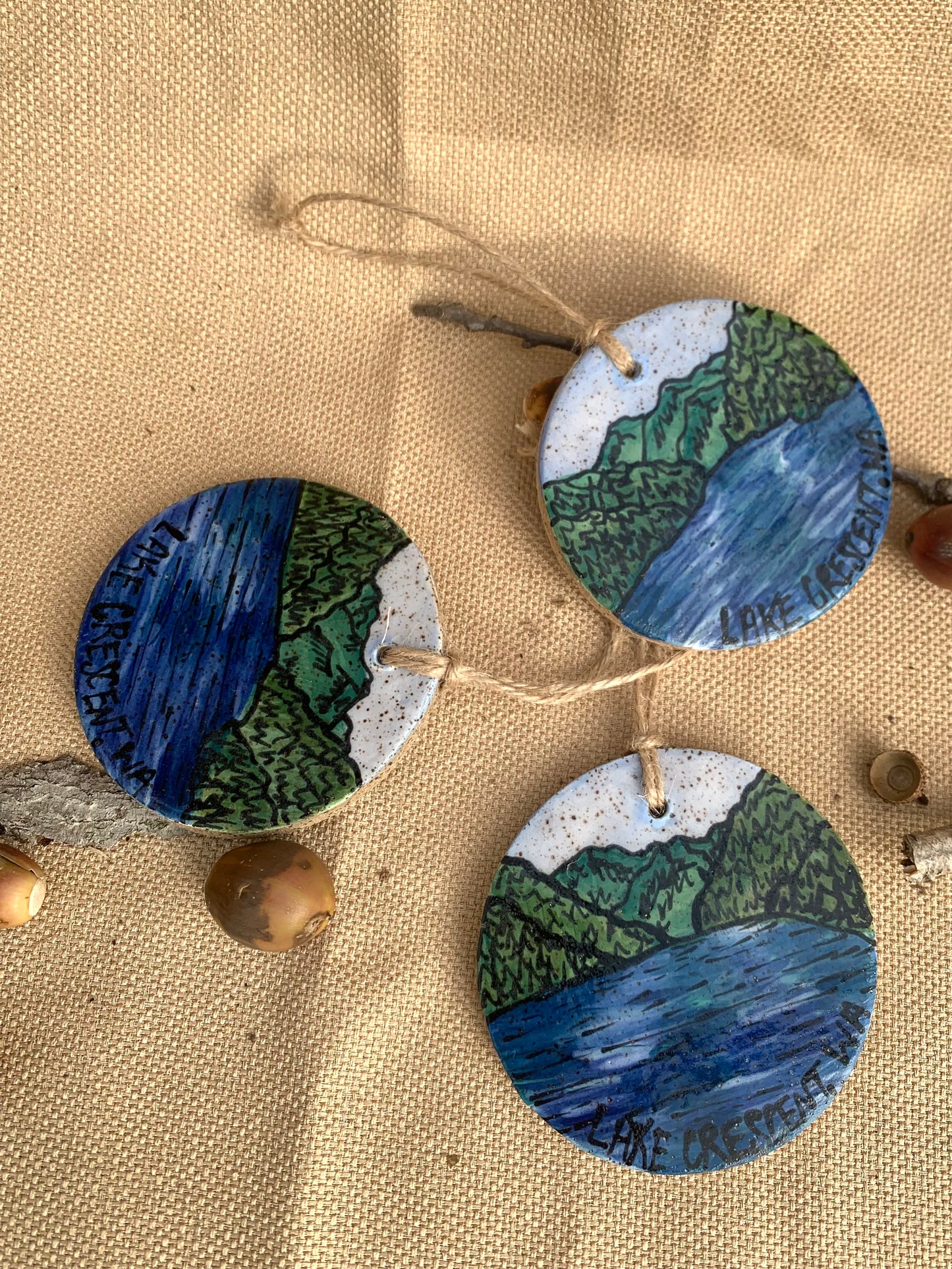 Lake Crescent - Ornament