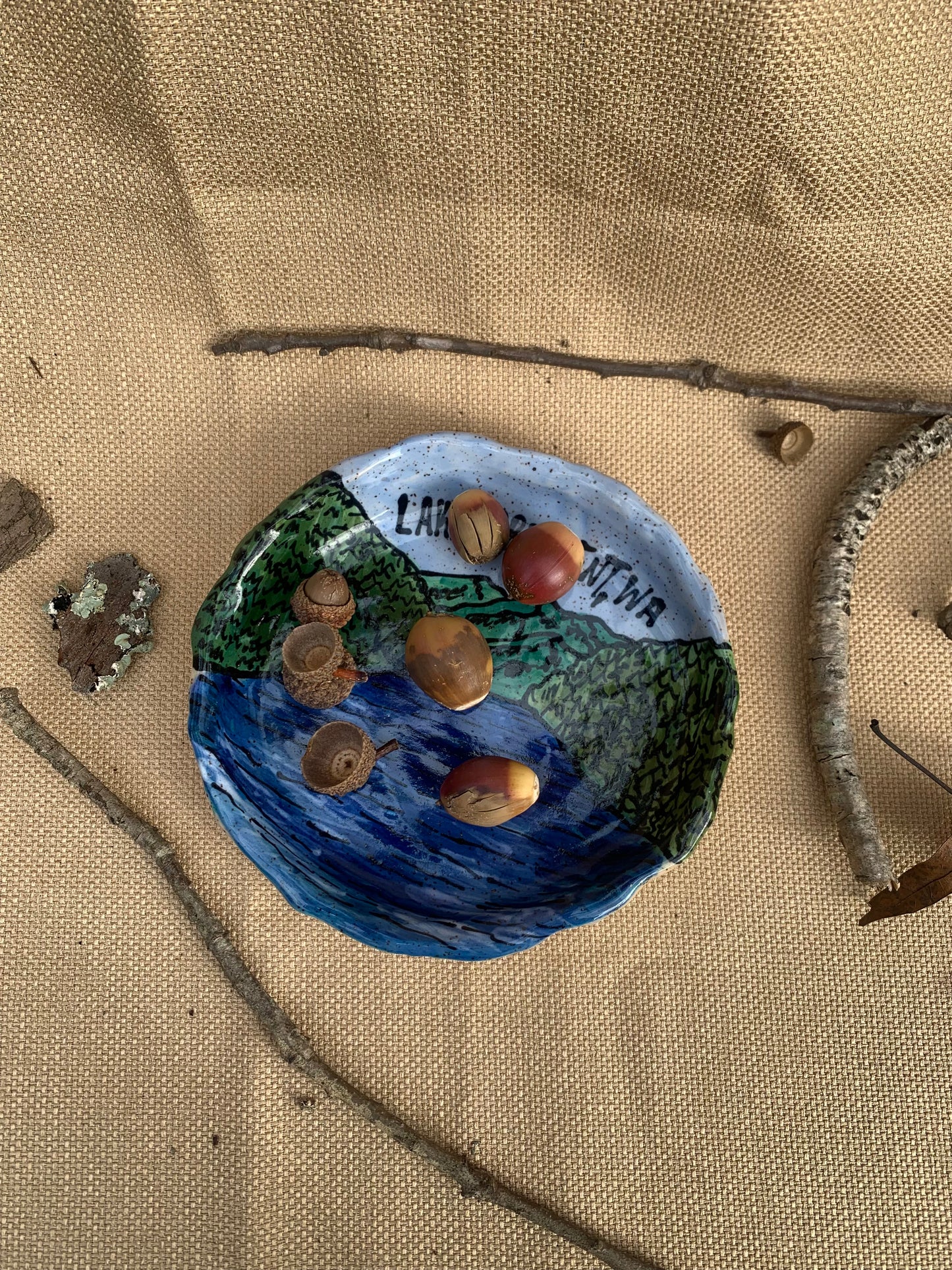 Lake Crescent- Pinch Plate